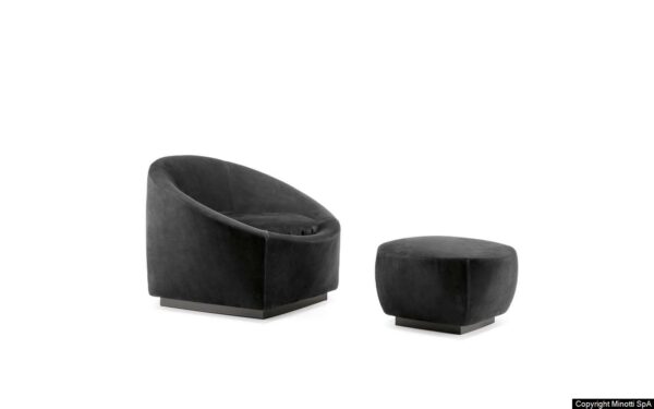 Итальянское кресло Capri Base от MINOTTI