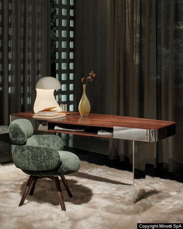 Итальянский стол Diagramma "Writing Desk" от MINOTTI
