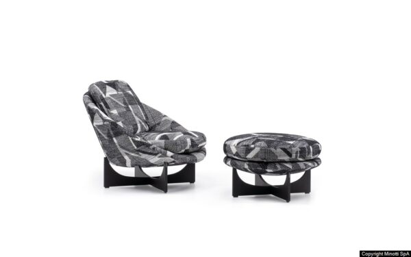 Итальянское кресло Lido от MINOTTI