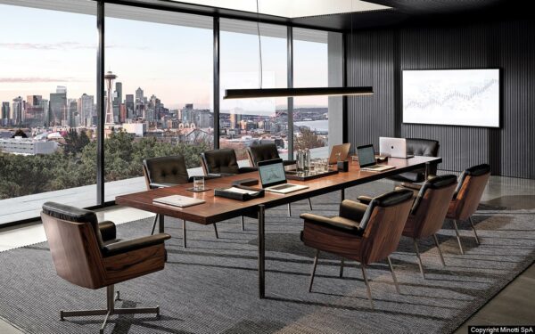 Итальянский стол Superquadra от MINOTTI