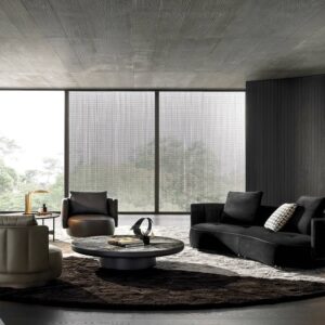 Итальянское кресло Torii Bold от MINOTTI