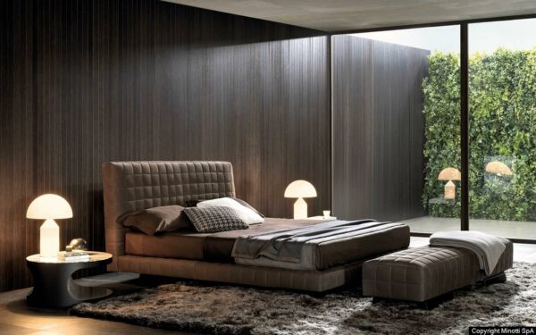 Итальянская кровать Twiggy Bed от MINOTTI