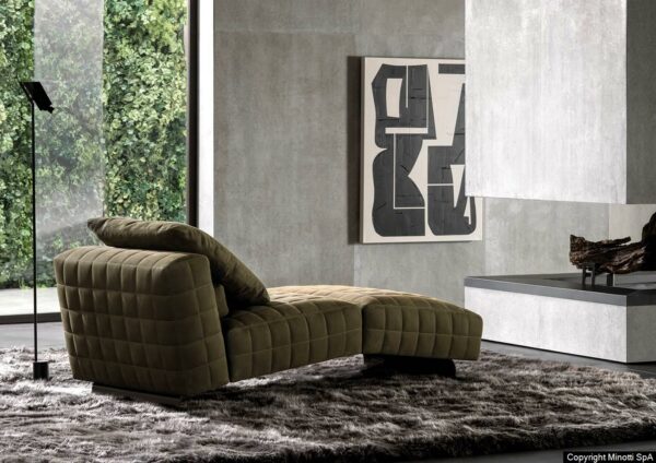 Итальянский шезлонг Twiggy от MINOTTI