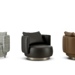 Итальянское кресло Torii Bold от MINOTTI