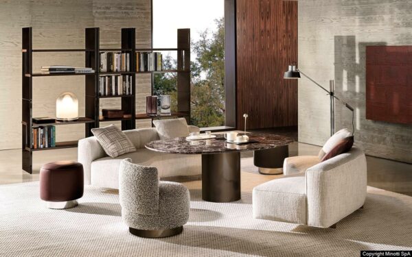 Итальянский столик Rayan от MINOTTI