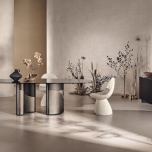 Итальянский стол Tide Glass от Naturedesign