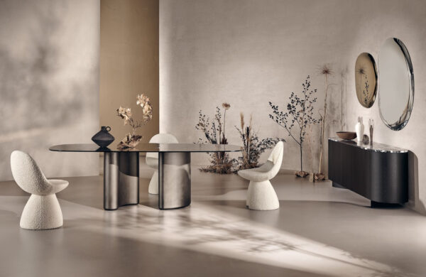 Итальянский стол Tide Glass от Naturedesign