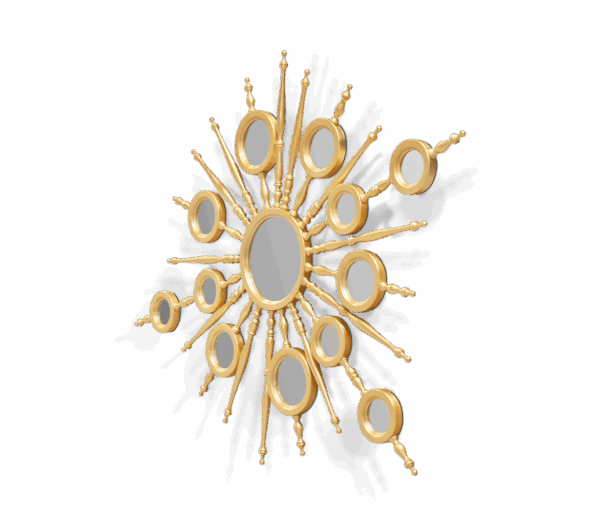 Дизайнерское зеркало Apollo 2