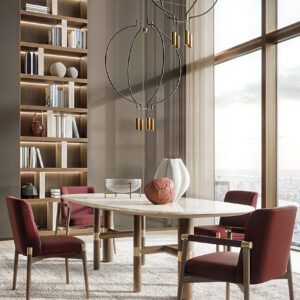 Итальянский стол Atelier rectangular table 3