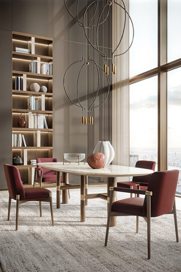 Итальянский стол Atelier rectangular table 3