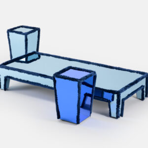 Итальянский столик Azul side от TURRI