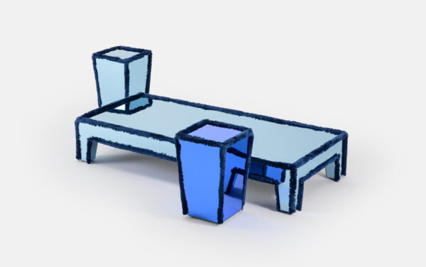 Итальянский столик Azul side от TURRI