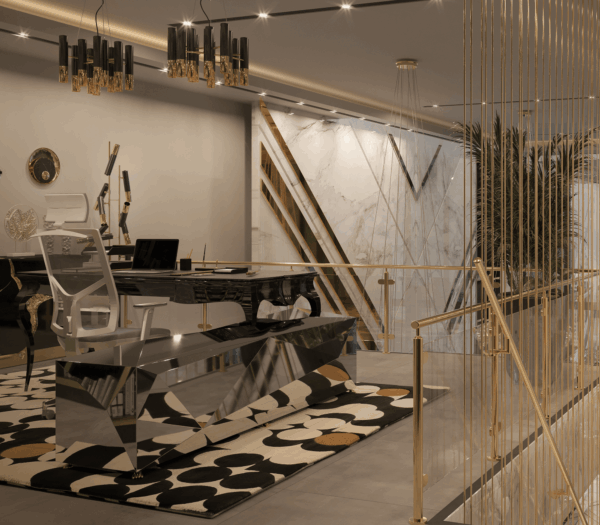 Дизайнерская стол Boulevard diamond от BOCA DO LOBO (Португалия)