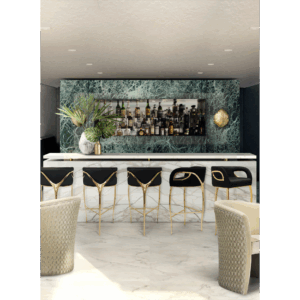 Дизайнерский стул Chandra bar от BOCA DO LOBO (Португалия)