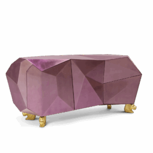 Дизайнерский комод Diamond amethyst от BOCA DO LOBO (Португалия)