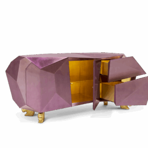 Дизайнерский комод Diamond amethyst 2