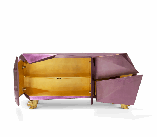 Дизайнерский комод Diamond amethyst 4