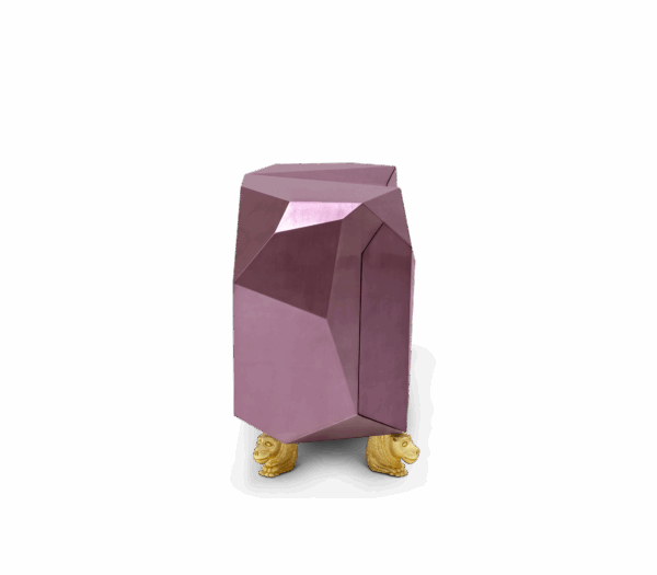 Дизайнерский комод Diamond amethyst 5