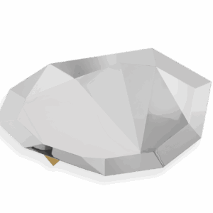 Дизайнерский столик Newton black 2