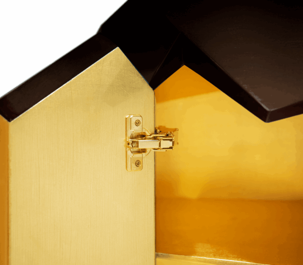 Дизайнерский комод Diamond chocolate 4