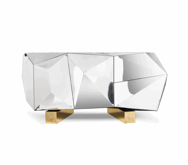 Дизайнерский комод Diamond pyrite от BOCA DO LOBO (Португалия)