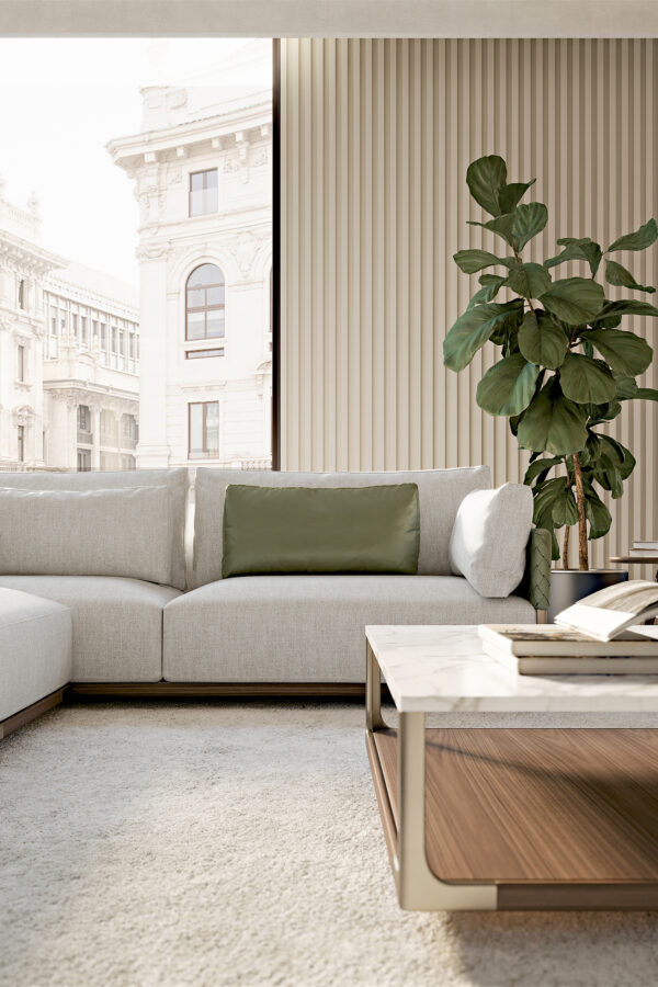 Итальянский диван Drum modular от TURRI