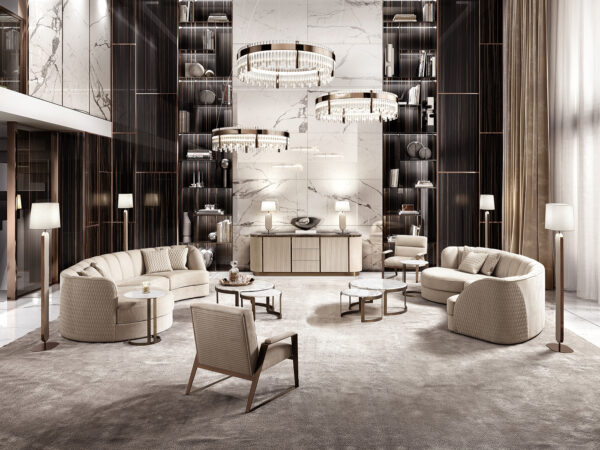 Итальянская люстра Elite Round 3