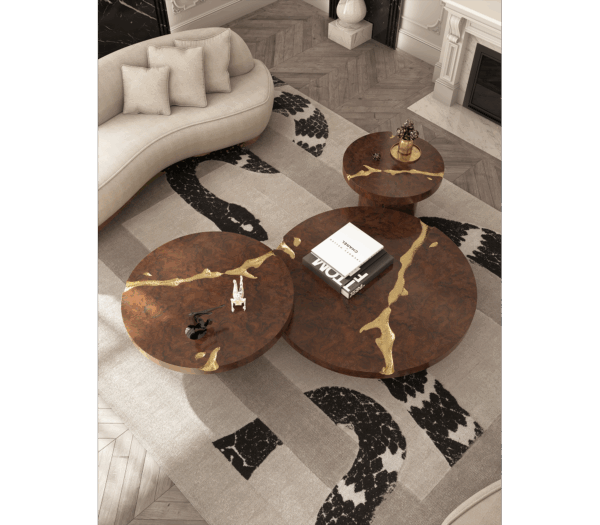 Дизайнерский столик Empire от BOCA DO LOBO (Португалия)