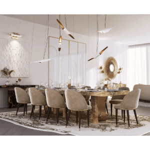 Дизайнерский стол Empire poplar 4