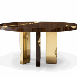Дизайнерский стол Empire Round от BOCA DO LOBO (Португалия)