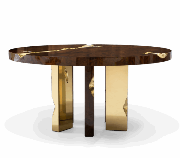 Дизайнерский стол Empire Round от BOCA DO LOBO (Португалия)