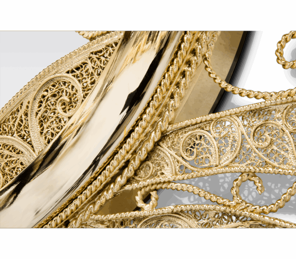 Дизайнерское зеркало Filigree 3