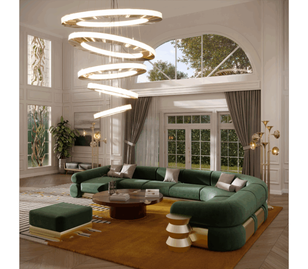 Дизайнерский диван Fitzgerald 8