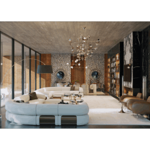 Дизайнерский диван Fitzgerald от BOCA DO LOBO (Португалия)