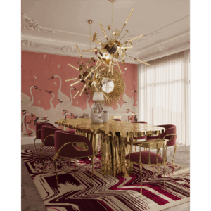 Дизайнерский стол Fortuna от BOCA DO LOBO (Португалия)