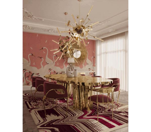 Дизайнерский стол Fortuna от BOCA DO LOBO (Португалия)