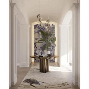 Дизайнерский стол Fortuna round 4