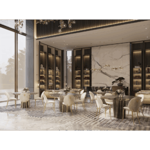 Дизайнерский стол Fortuna round от BOCA DO LOBO (Португалия)