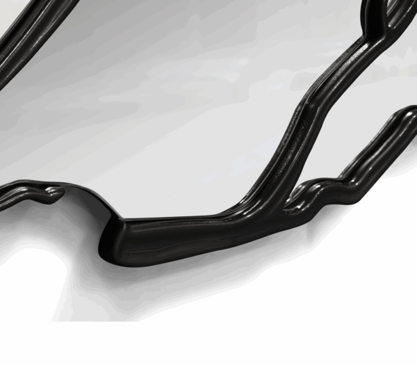 Дизайнерское зеркало Glance black 2