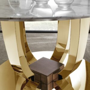 Итальянский стол Hermes Round 5