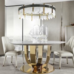 Итальянский стол Hermes Round 4