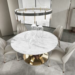 Итальянский стол Hermes Round 3