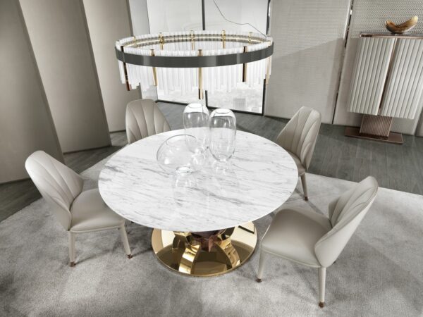 Итальянский стол Hermes Round 3