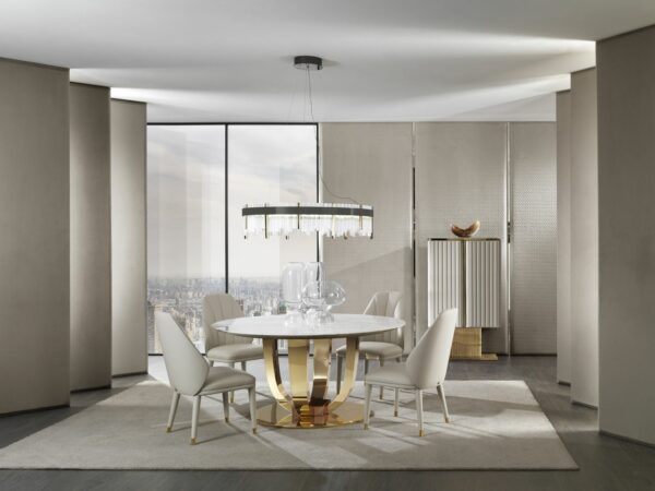 Итальянский стол Hermes Round 2