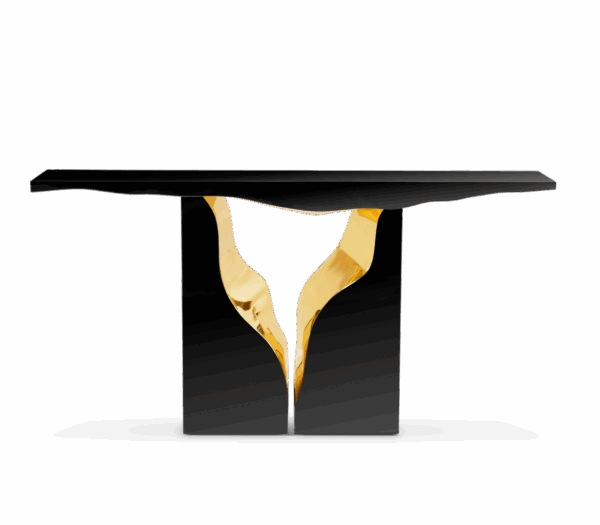 Дизайнерская консоль Lapiaz black 2