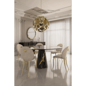 Дизайнерский стол Lapiaz black от BOCA DO LOBO (Португалия)