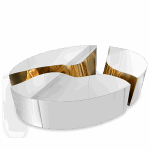 Дизайнерский столик Lapiaz oval 2