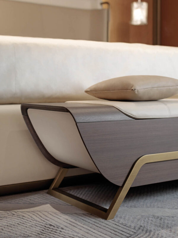 Итальянская банкетка Melting Light от TURRI