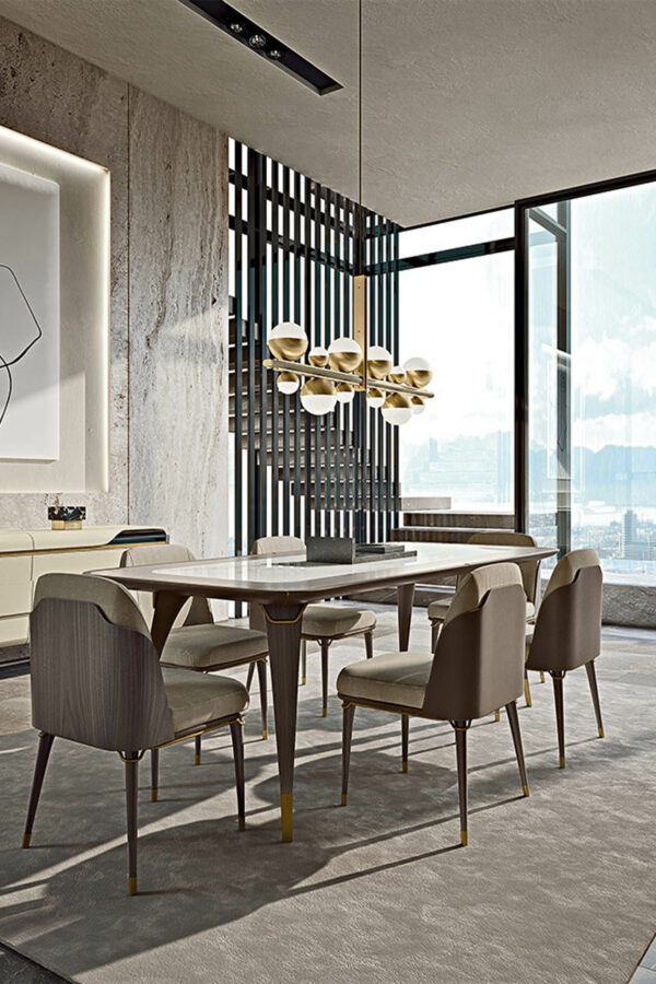 Итальянский стол Melting Light rectangular 5