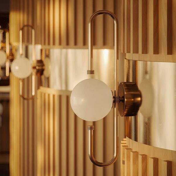 Дизайнерская настенная лампа PARKER II от MEZZO (Португалия)